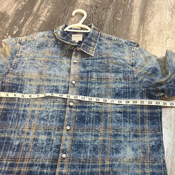 Guess Plaid Button-Up Shirt - Picture 5 of 8